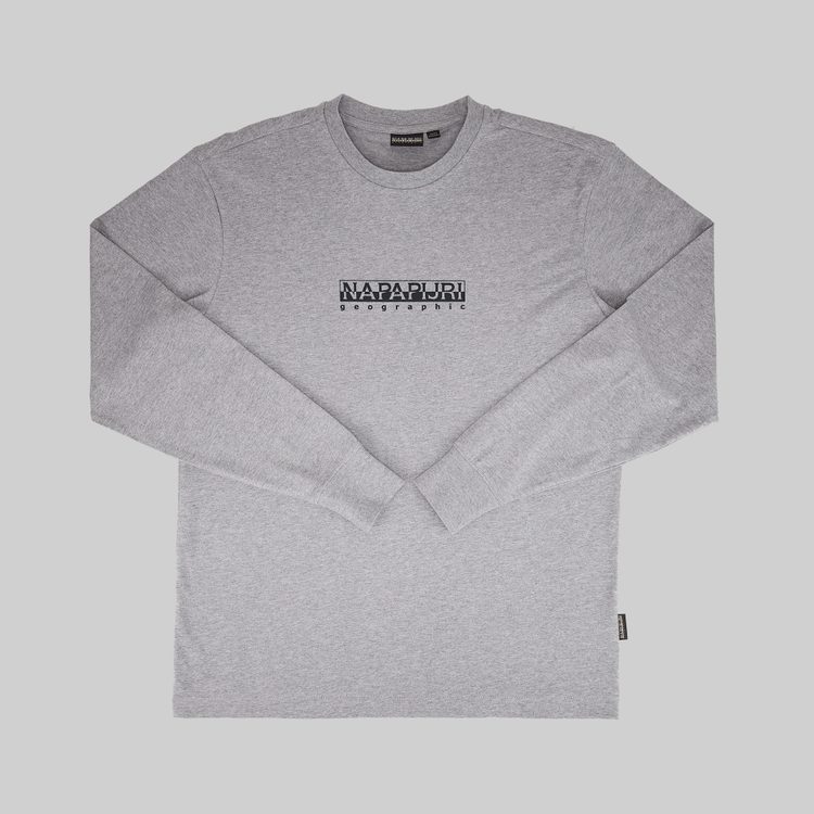 Лонгслив мужской Napapijri S-Box Long Sleeve T-Shirt артикул:NA4GK7160 - купить в магазине Дайс