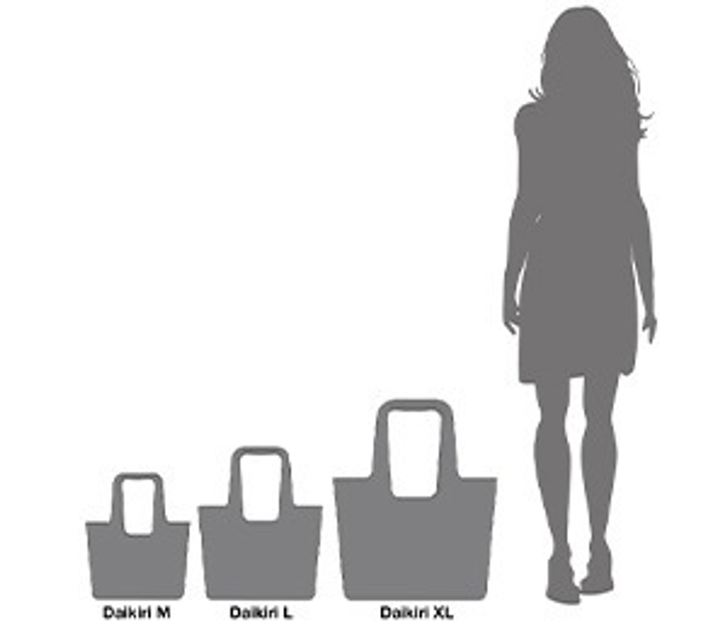 Сумка Daikiri, размер M, голубой песок