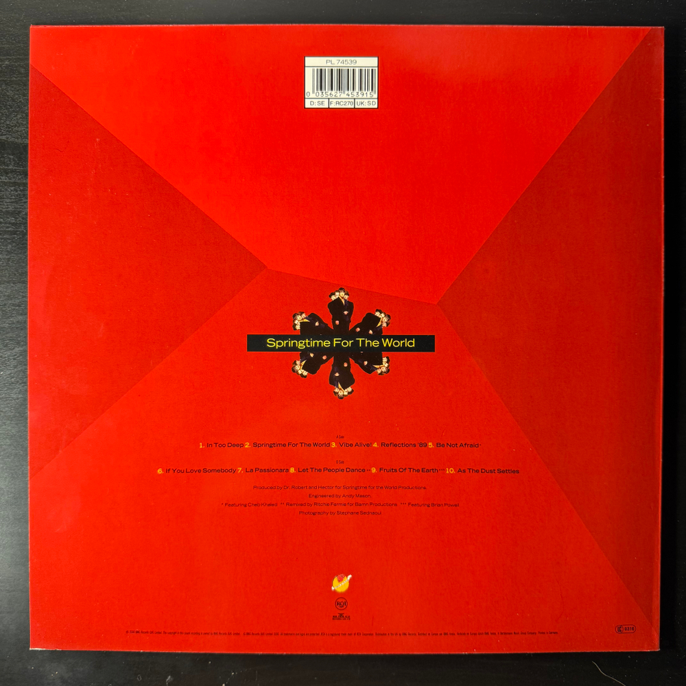 The Blow Monkeys ‎– Springtime For The World (Европа 1990г.)