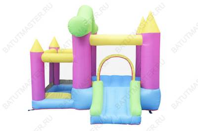 Батут для дачи "Сказочный дом" 3,0*2,75*2,1 м