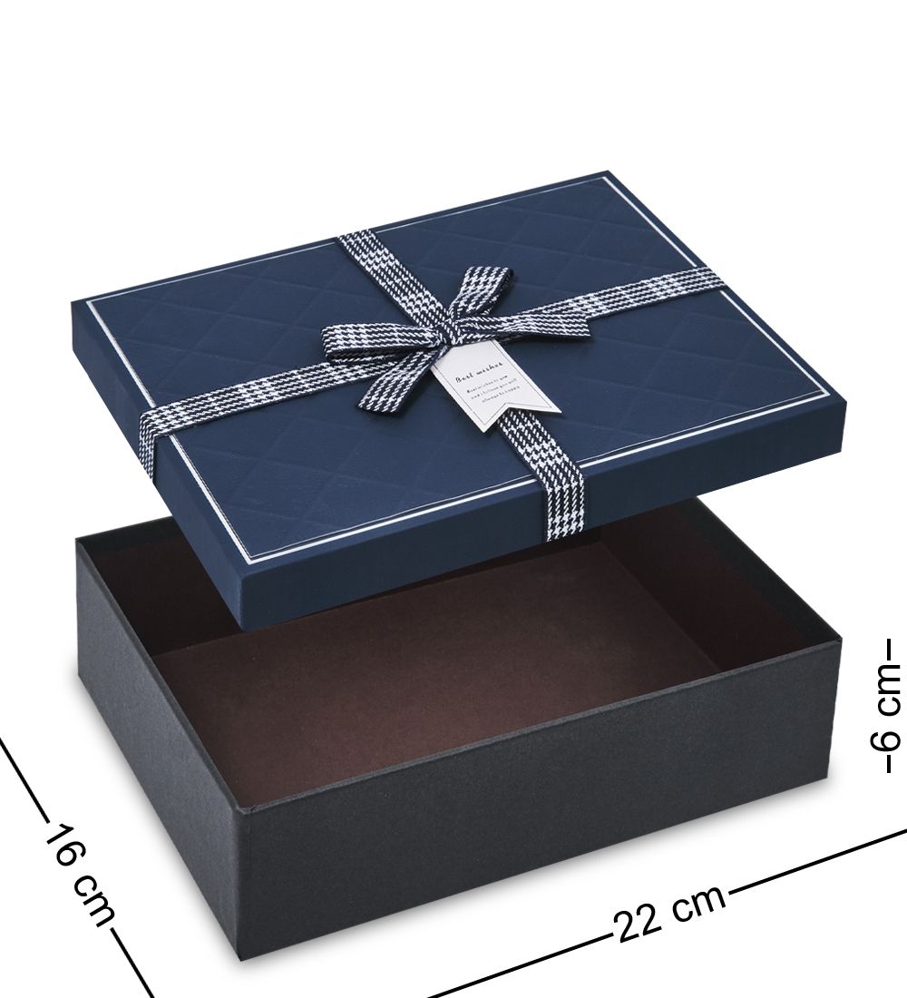 WF-171-A Набор коробок из 3 шт, синий/черный