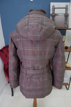 Парка Esprit в клетку зимняя 50 размер