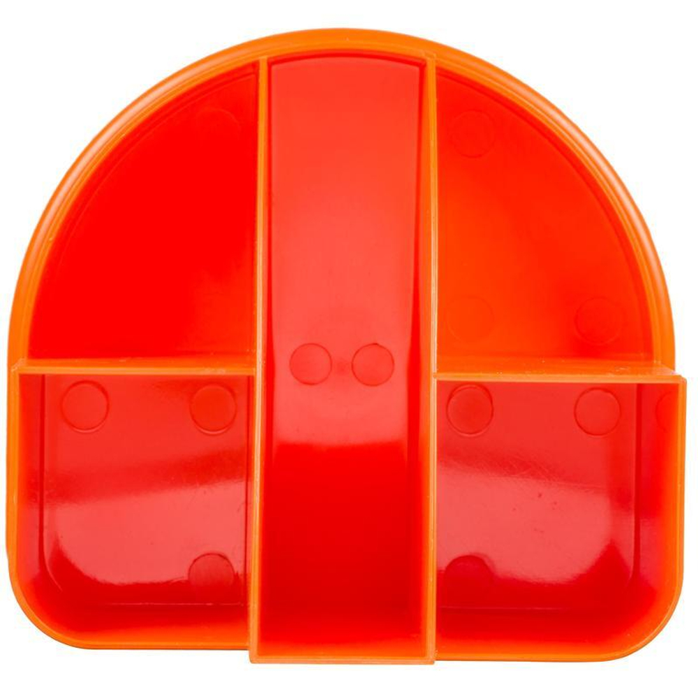 Настольная подставка Attache "Fantasy", пластиковая, оранжевая