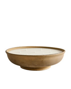 Zara Home Свеча ароматическая Incense Leather 1200 г, растительный воск, аромат восточный древесный, Коричневый