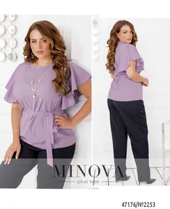 Блуза 2253-лаванда Minova