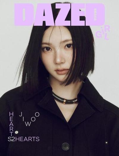 публикация DAZED & CONFUSED - 2025 GIRL Edition Hearts2Hearts JIWOO C Type