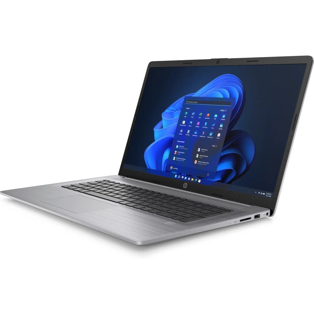 Ноутбук HP ProBook 470 G9, 17.3" (1920x1080) IPS/Intel Core i5-1235U/8ГБ DDR4/512ГБ SSD/GeForce MX550 2ГБ/Без ОС, серебристый [6S7D3EA]