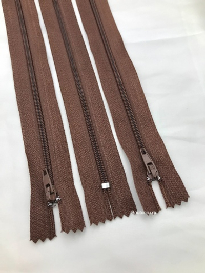 Молния коричневая