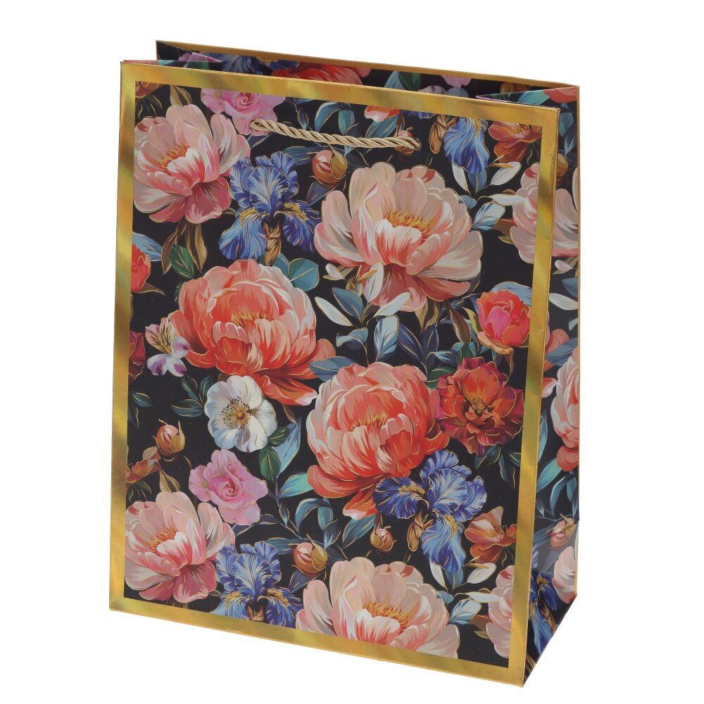 GAEM Пакет подарочный (бумага 210г/м2, блок микс 12шт), L18 W8 H23 см, 4в.