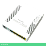 Коммутатор Mikrotik CSS106-1G-4P-1S