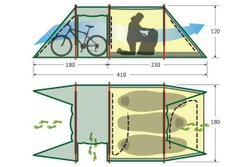 ПАЛАТКА ALEXIKA TUNNEL 3