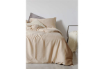 Постельное белье GoodNight Essential евро бежевый