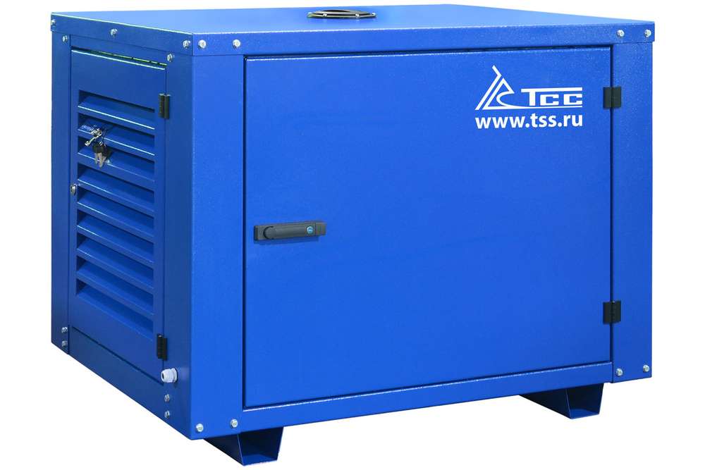 Бензогенератор TSS SGG 9000E3LA в кожухе МК
