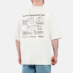 Футболка HAIDED BEST TRICK Ecru