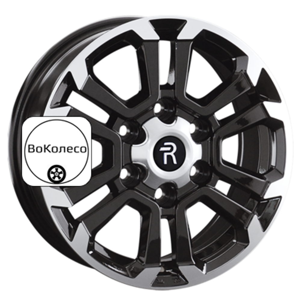 7,5x17/6x139,7 ET25 D106,1 TY352 BKF (пш) Replay