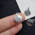 Подвеска Инь Янь, сталь, 14мм, штучно