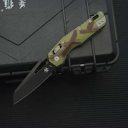 ПРЕДЗАКАЗ Нож Microtech 210-1FLOBS MSI Outbreak Aluminum Signature - УСЛОВИЯ В ОПИСАНИИ