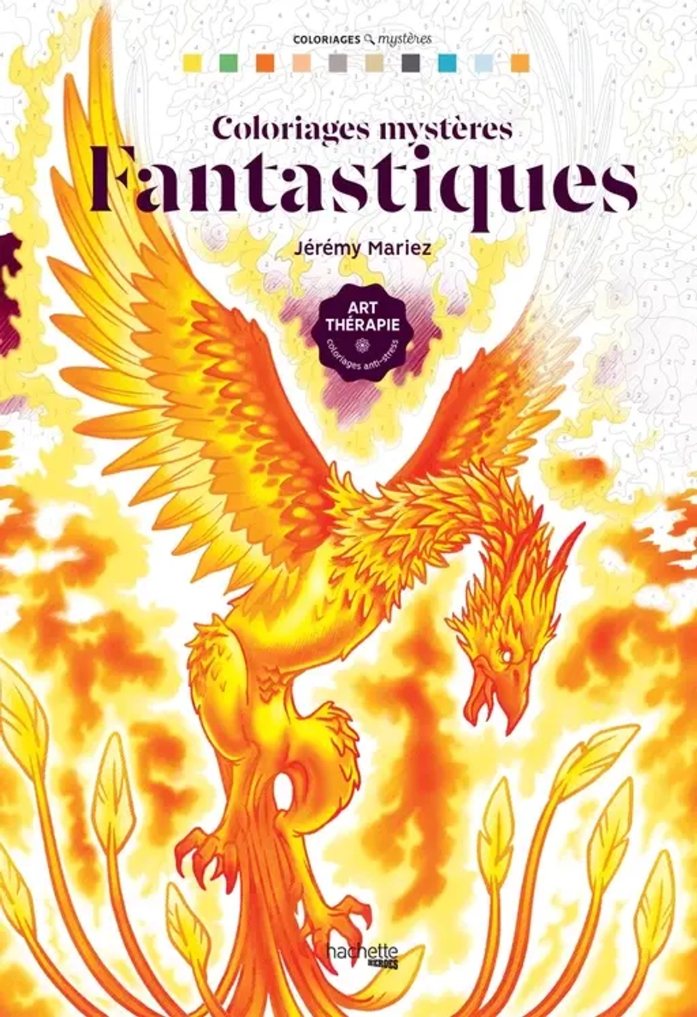 Раскраска COLORIAGES MYSTÈRES - FANTASTIQUES