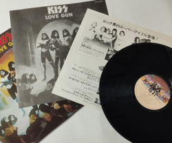 Винтажная виниловая пластинка LP Kiss Love Gun (Japan 1977) (No Obi) I Stole Your Love