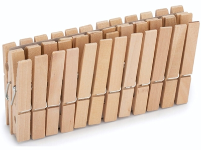 Прищепка деревянная 24шт PEG-W-S/24