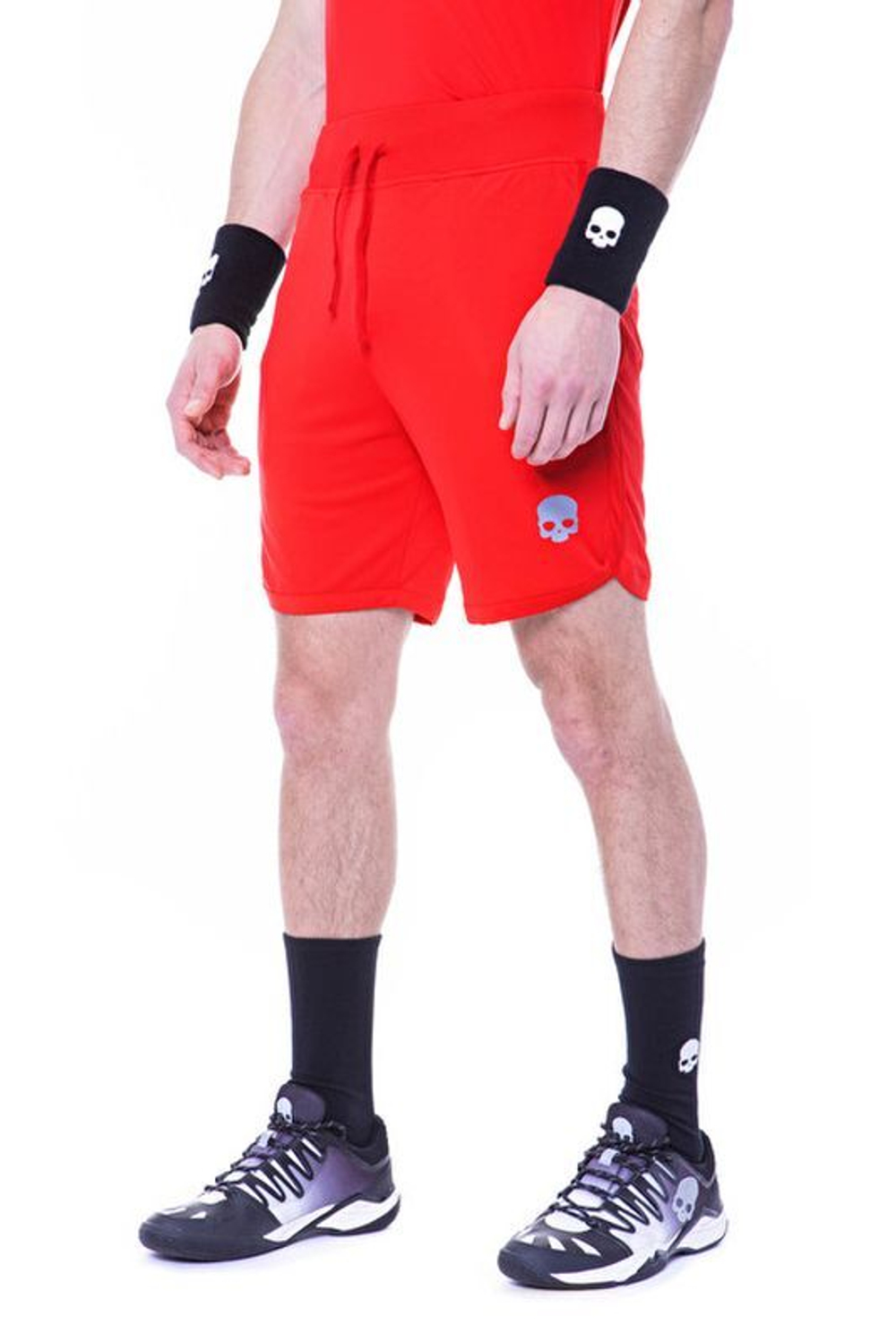 Мужские теннисные шорты Hydrogen Tech Shorts Man - красный