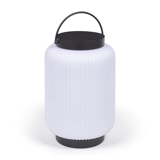 Настольная лампа Verona из полиэтилена и металла с черной отделкой