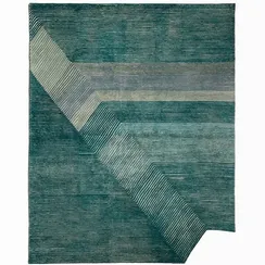 Ковер Kolam 240х300 см, вискоза, шерсть