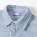 Купить Рубашка Ymkashix Velvet Button голубая Рубашка Ymkashix Velvet Button голубая