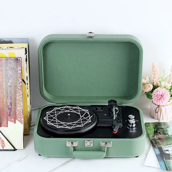 Qrammofon Retro RP-05 yaşıl