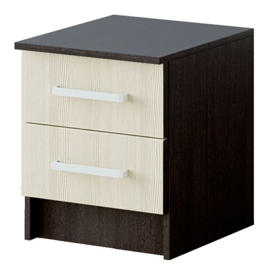 Тумба прикроватная ФИЕСТА венге/лоредо (2шт в комплекте) (400*450*410) /1/