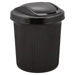 Контейнер для мусора Ajur 12 л Венге (комплект 8 шт)