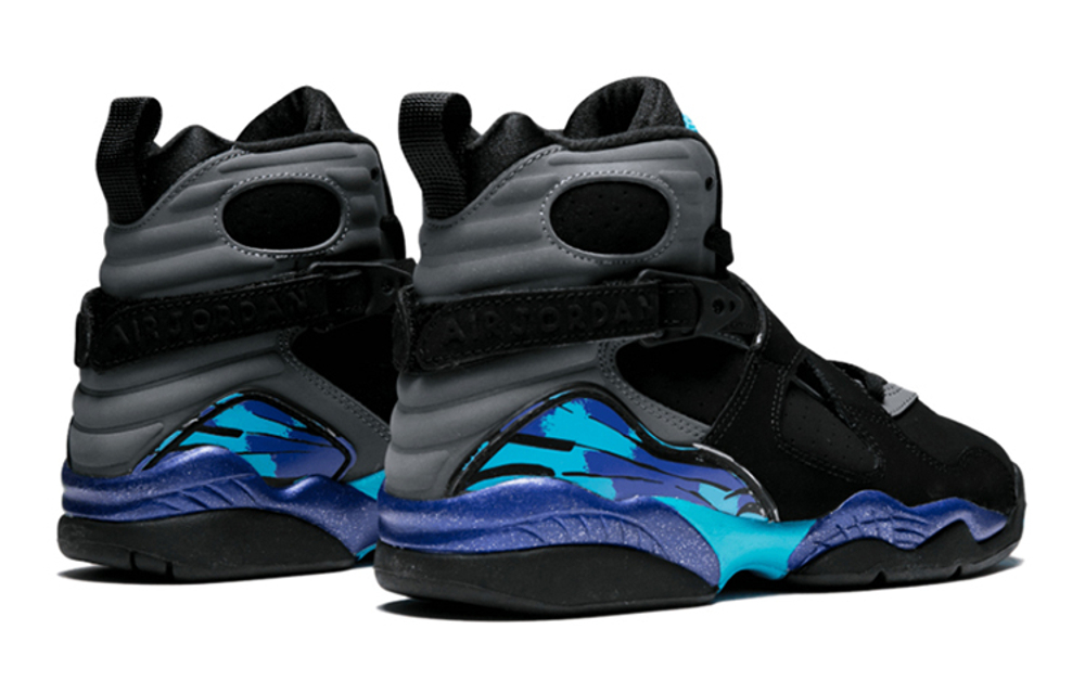 Кроссовки Jordan Air Jordan 8 Retro Aqua 2015 (Женская размерная сетка)