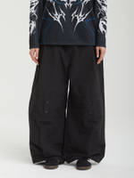 Брюки Perky Button Knee Wide