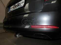 Фаркоп оцинкованный Galia S086C для Skoda Octavia II седан/универсал 2005-2013, Skoda Octavia Scout 2008-2013(паспорт и сертификат в комплекте)(без электрики)