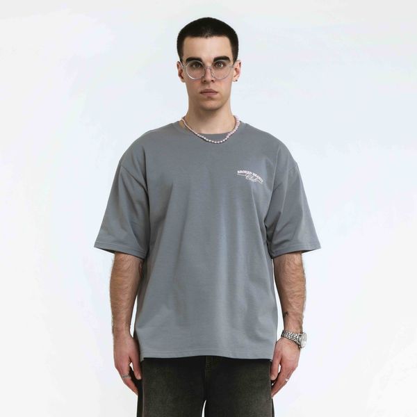 Футболка BHC серая - фото 3