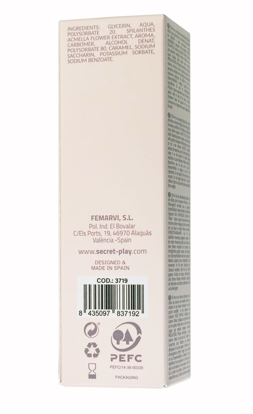 Стимулирующий бальзам для клитора Clit Pwr с ароматом мятного шоколада