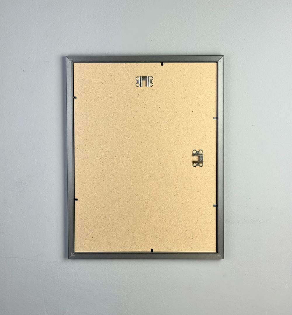 Фоторамка 30х40 см черная, без фактуры, арт. 3040.752229