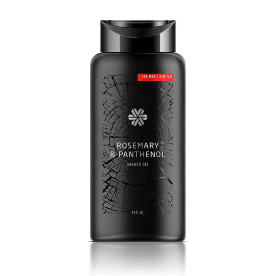 Гель для душа мужской "Розмарин & Пантенол"