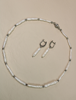 Чокер из барочного жемчуга «Жемчужный штрих»