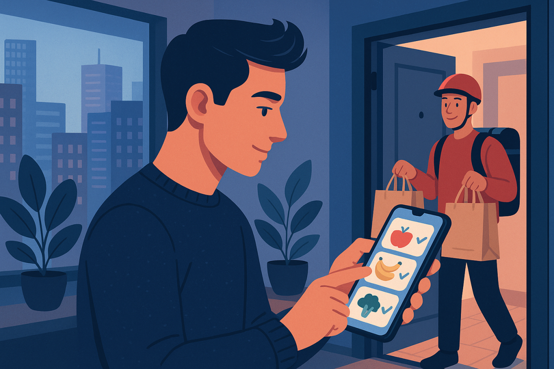 Доставка продуктов меняет потребительские привычки поколения Z