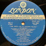 Tom Jones - Live Caesars Palace 2LP (Япония 1971г.)