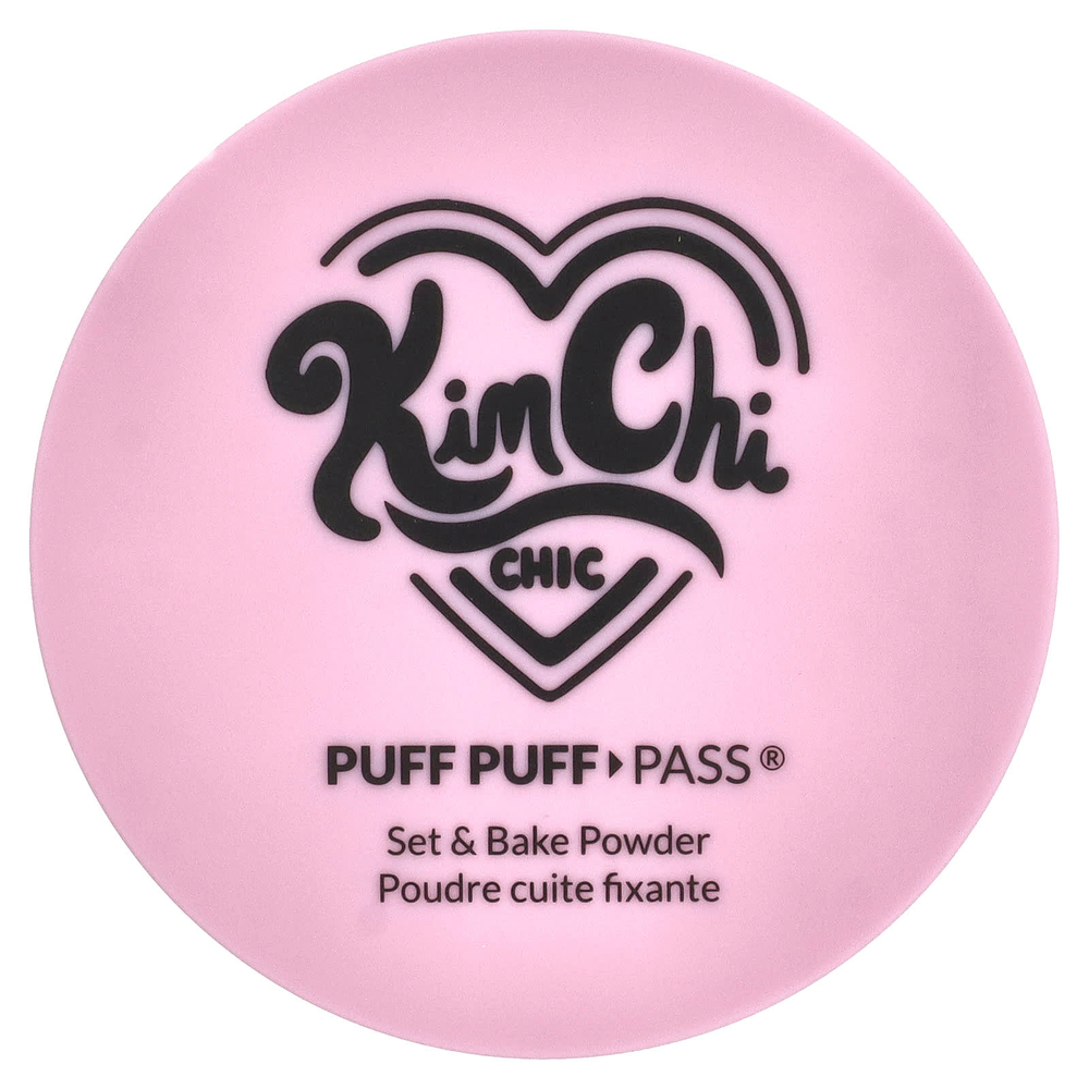 KimChi Chic Beauty, Puff Puff Pass®, порошок для застывания и выпекания, PPP03, полупрозрачный, 24 г (0,85 унции)
