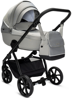 Детская коляска Noordi Fjordi V2 3 в 1 с автокреслом Terra Black 1462814 Grey