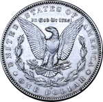 1 доллар Morgan  1889 S