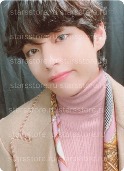 Фотокарта V BTS Official Light Stick MAP OF THE SOUL Special Edition