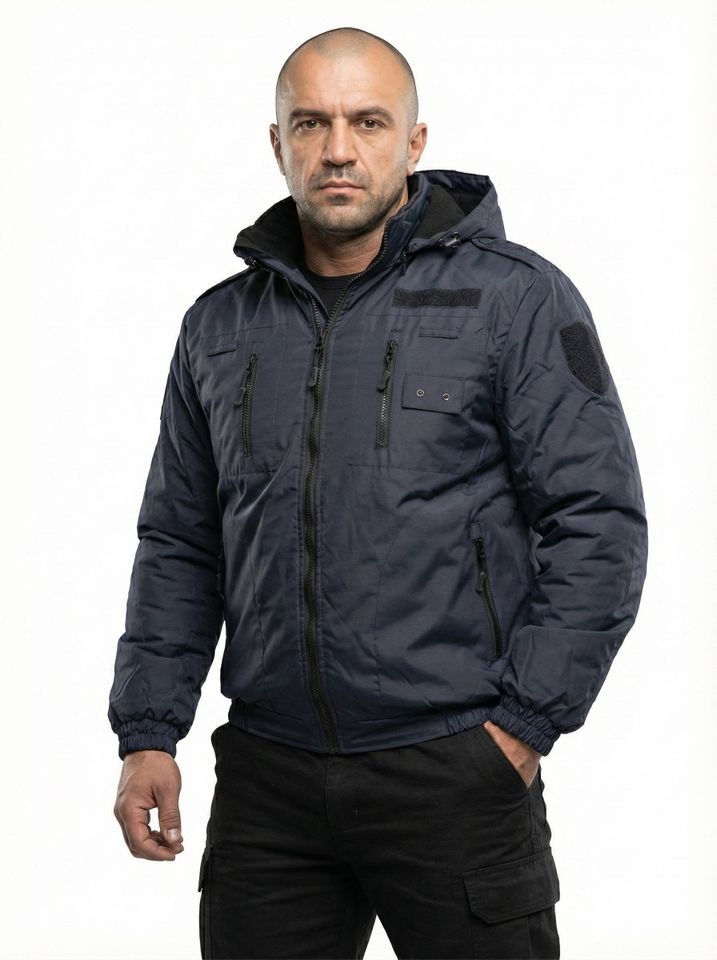 Куртка (ветровка) Полиция нового образца демисезонная укороченная (рип-стоп на мембране)