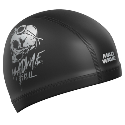 Шапочка для плавания комбинированная Mad Wave Swim Scull