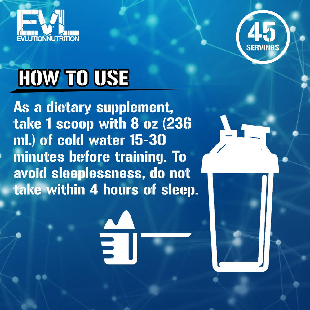 EVLution Nutrition, RPM, предтренировочный комплекс, тропический пунш, 351 г (12,4 унции)