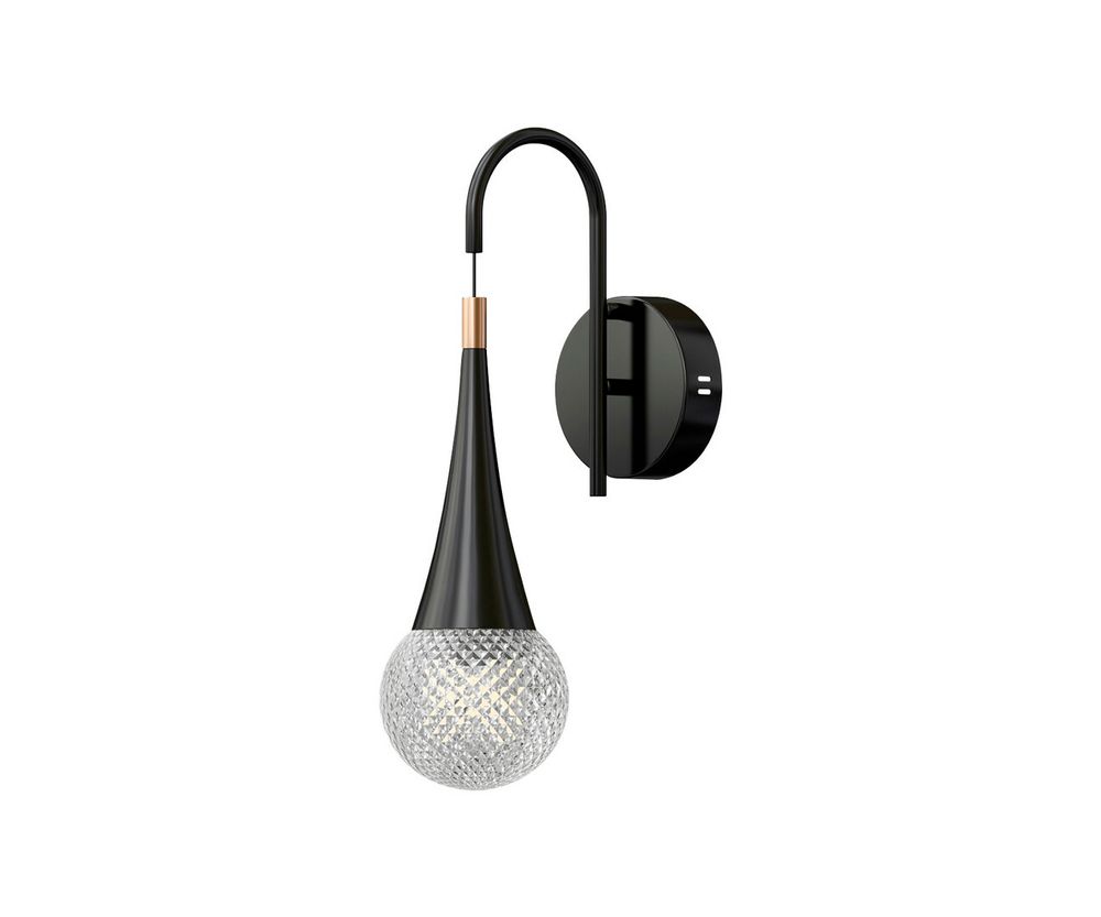 Бра Энри черный w21*12 h40 Led 5W (3000K)