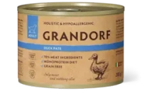 Grandorf 200г Влажный корм для собак, паштет из утки